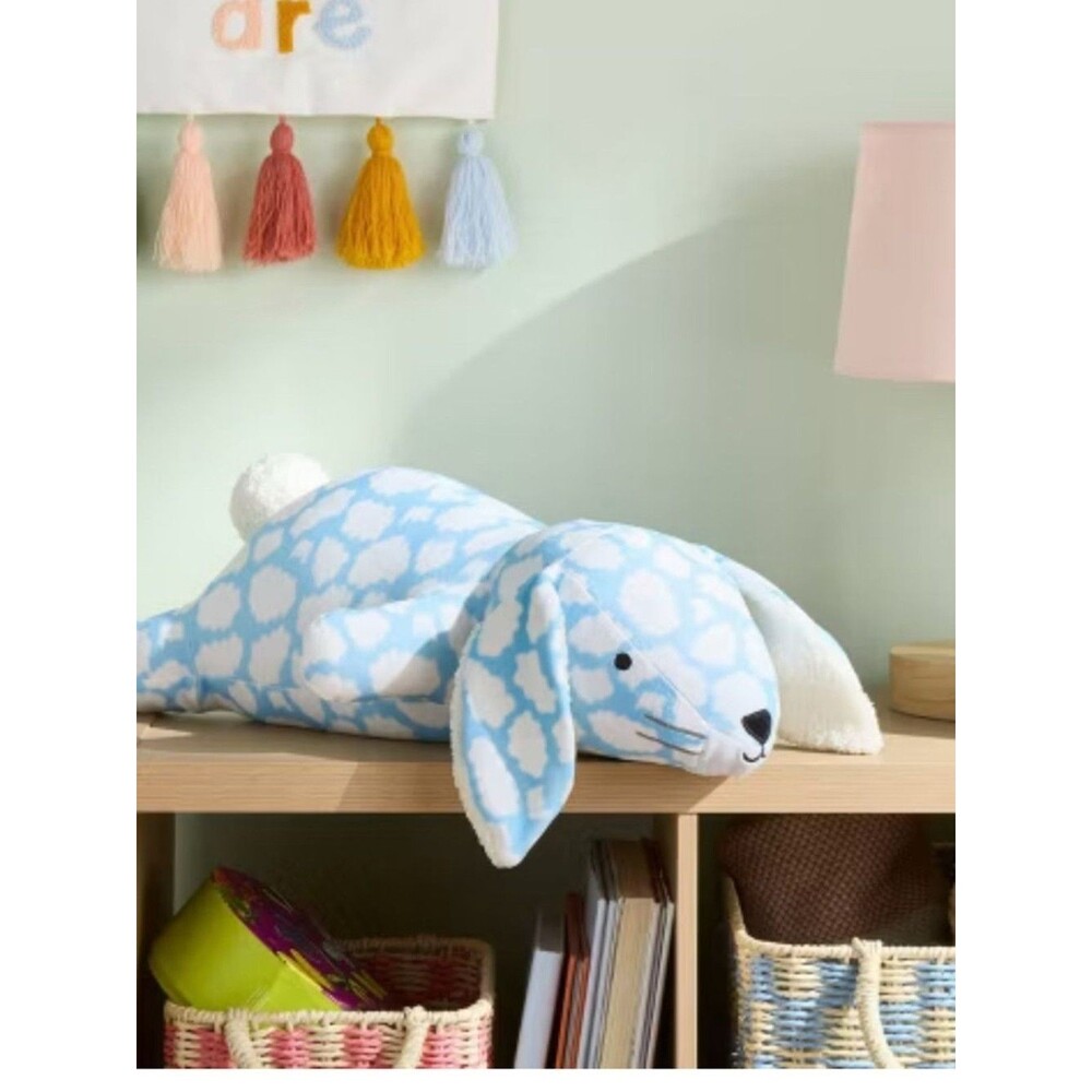 Cloud Bunny Weighted Plush Kids' Throw Pillow - Pillowfort